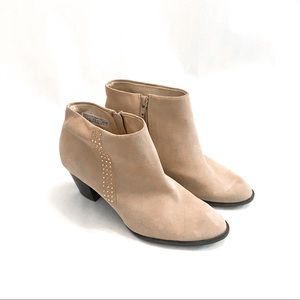 Suede ankle books